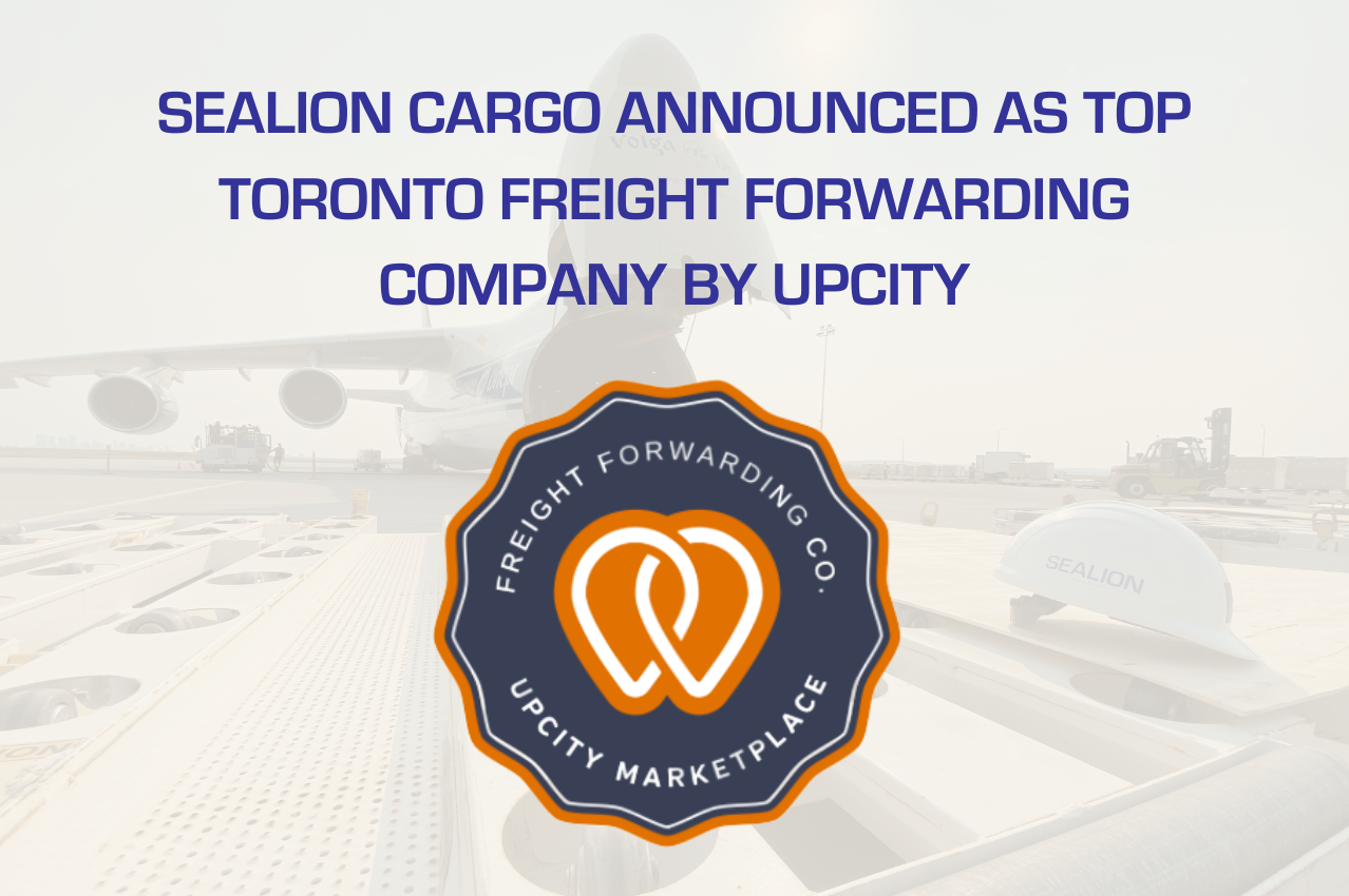 Sealion Cargo Announced as Top Toronto Freight Forwarding Company by UpCity